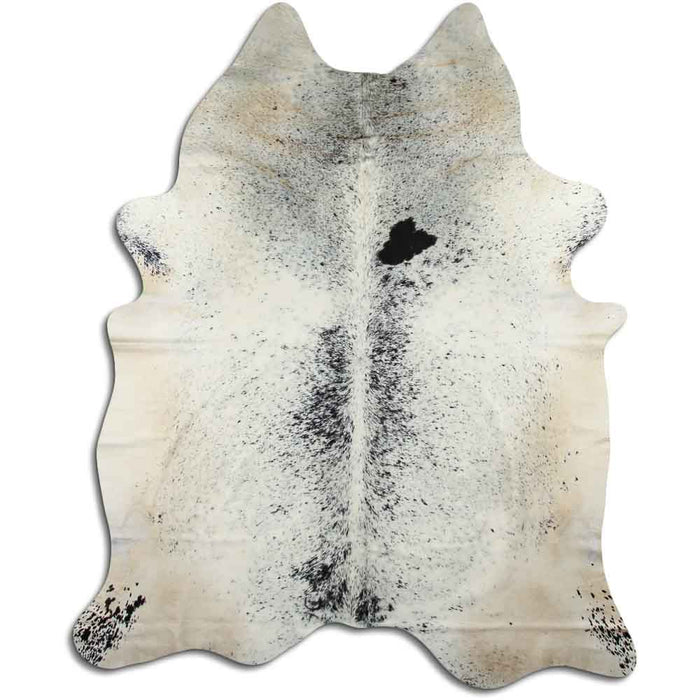 Hair-On Cowhide Rug Salt And Pepper Black And White