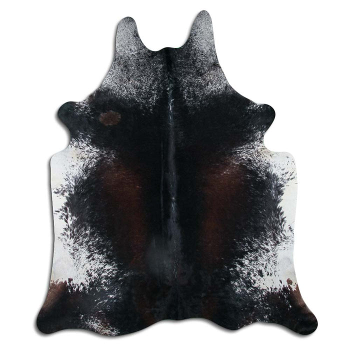 Hair-On Cowhide Rug Salt And Pepper Black And White