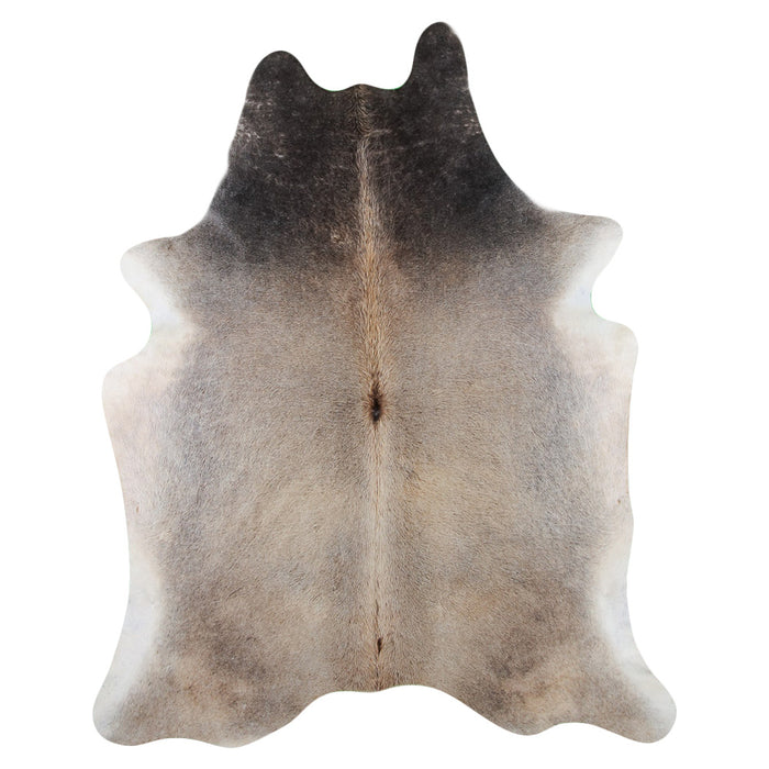 Hair-On Cowhide Rug Tan Grey