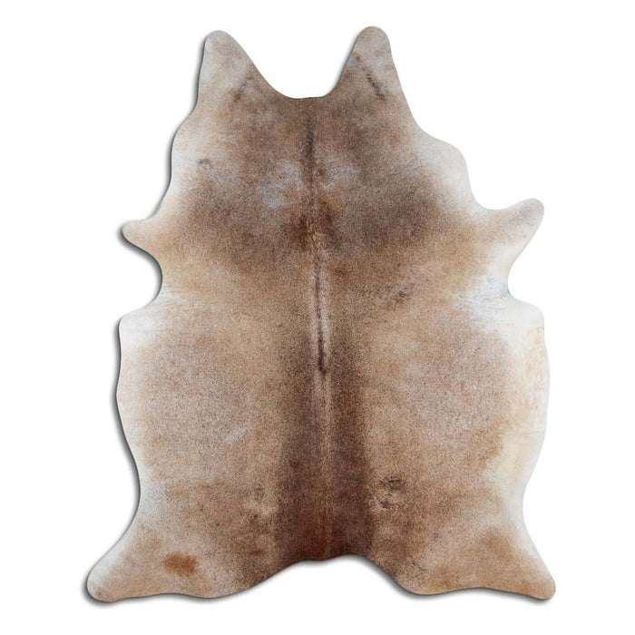 Hair-On Cowhide Rug Tan Grey