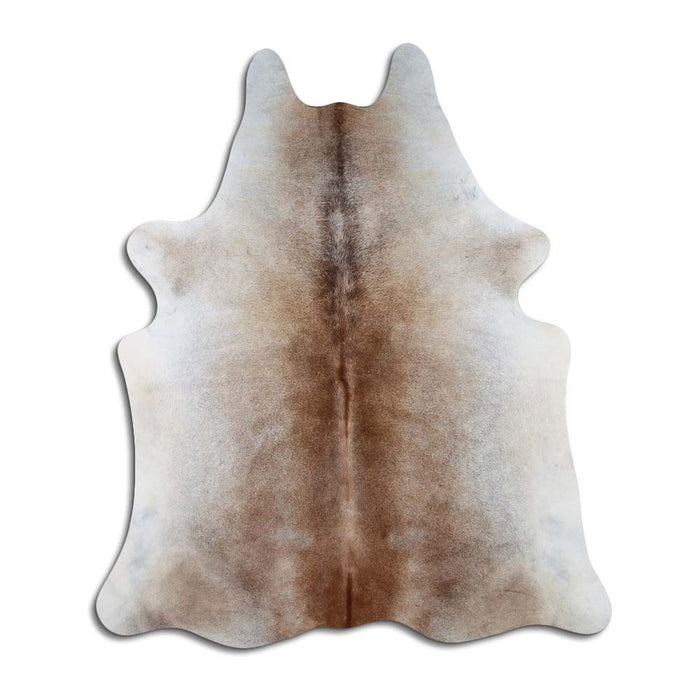 Hair-On Cowhide Rug Tan Grey