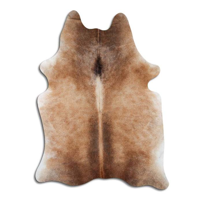 Hair-On Cowhide Rug Tan Grey