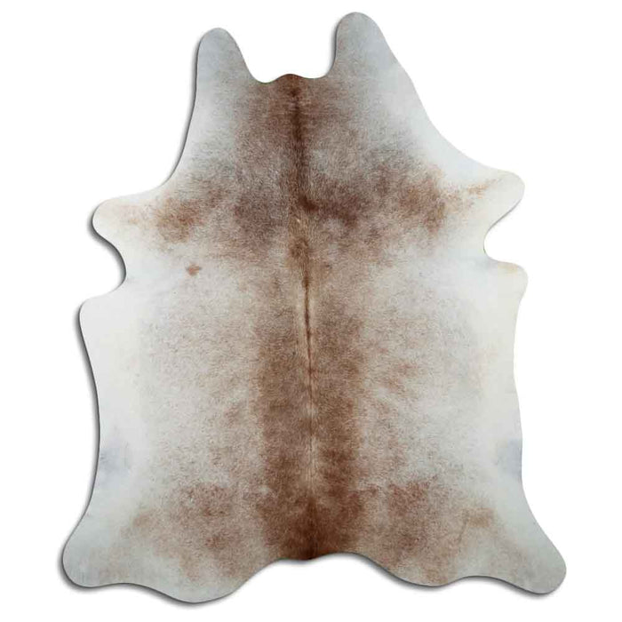 Hair-On Cowhide Rug Tan Grey