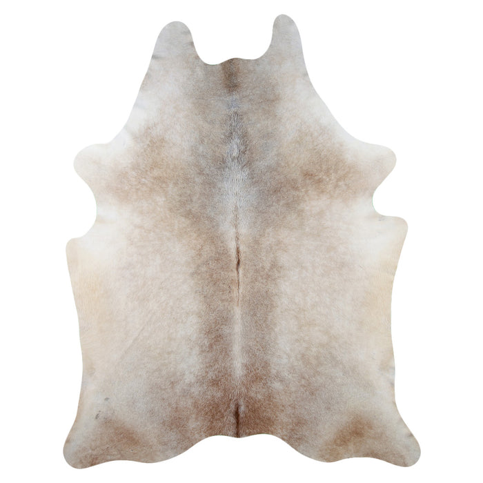 Hair-On Cowhide Rug Tan Grey