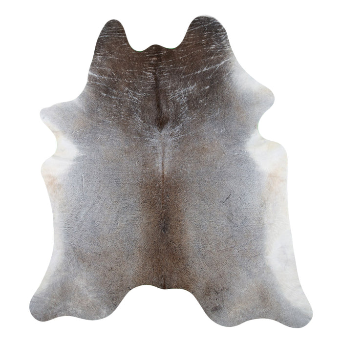 Hair-On Cowhide Rug Tan Grey