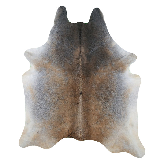 Hair-On Cowhide Rug Tan Grey