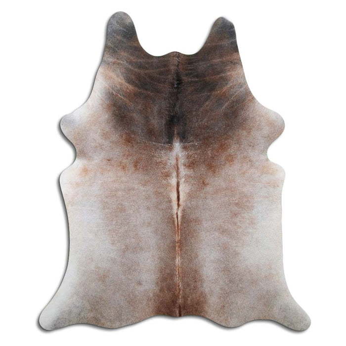 Hair-On Cowhide Rug Tan Grey