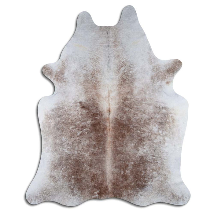 Hair-On Cowhide Rug Tan Grey