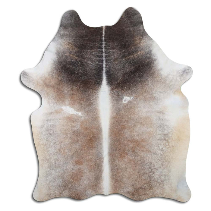 Hair-On Cowhide Rug Tan Grey