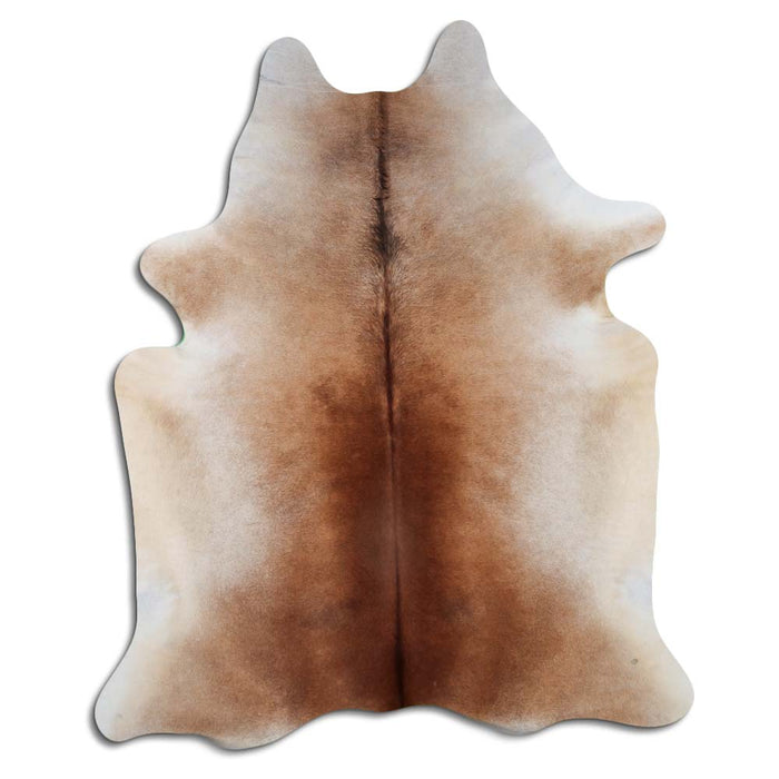 Hair-On Cowhide Rug Tan Grey