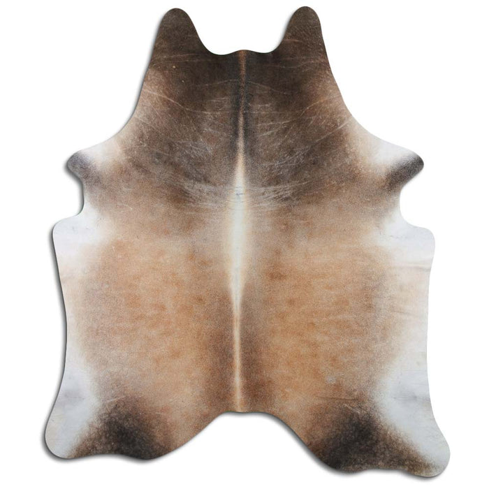 Hair-On Cowhide Rug Tan Grey