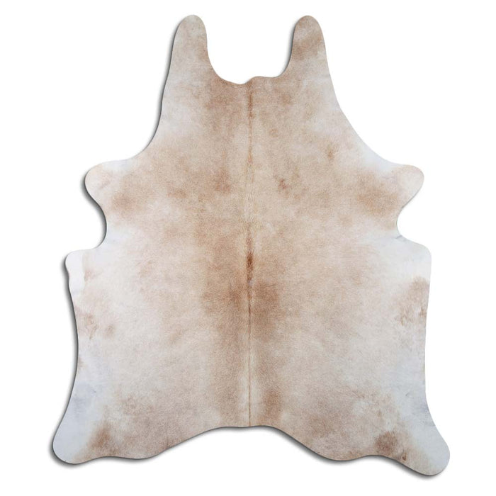 Hair-On Cowhide Rug Beige