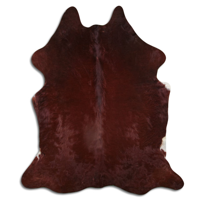 Hair-On Cowhide Rug Brown