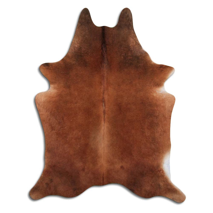 Hair-On Cowhide Rug Brown