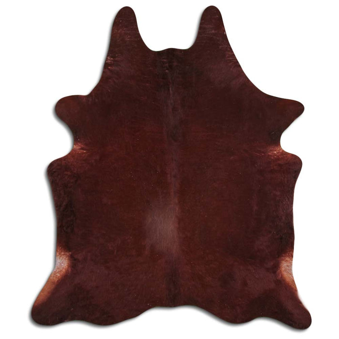 Hair-On Cowhide Rug Brown