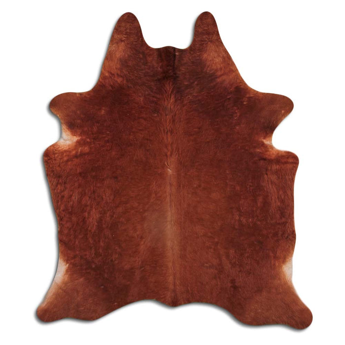 Hair-On Cowhide Rug Brown