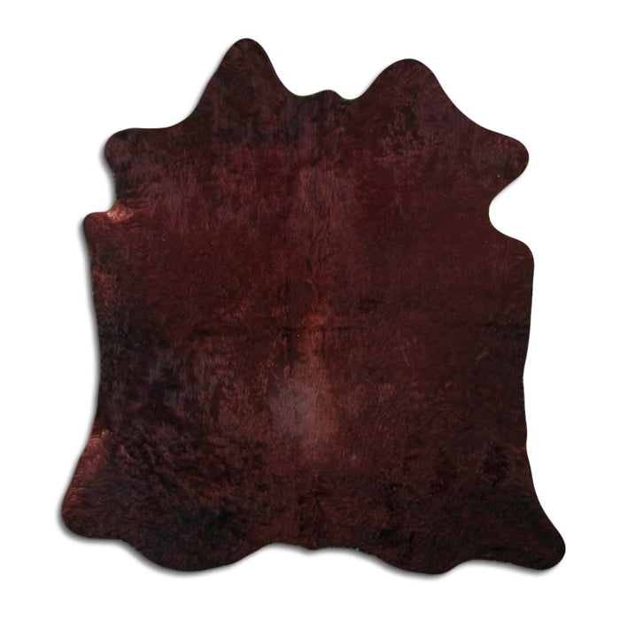 Hair-On Cowhide Rug Brown