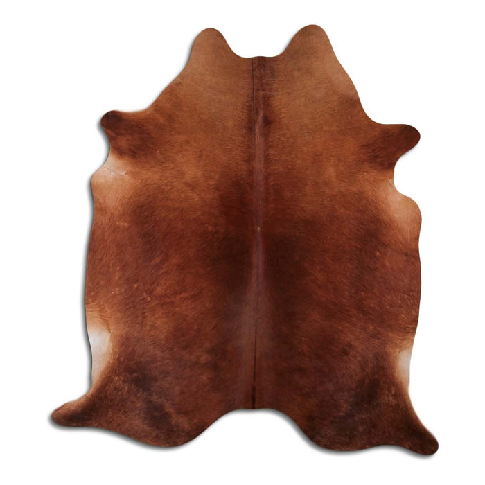 Hair-On Cowhide Rug Brown