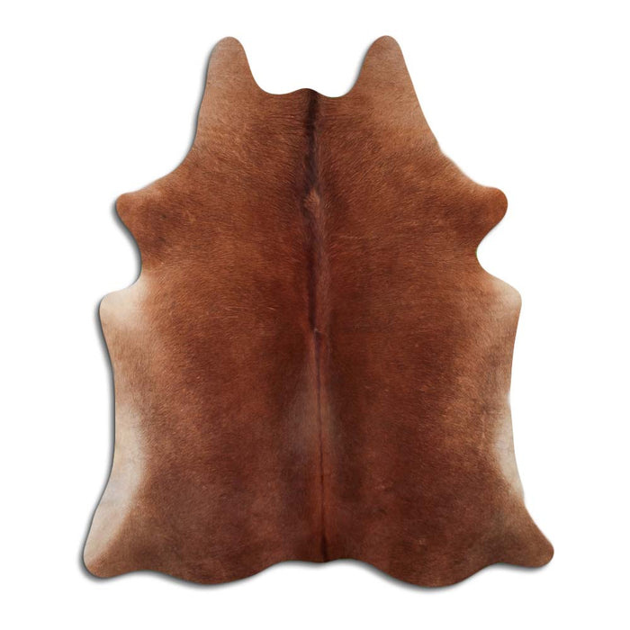 Hair-On Cowhide Rug Brown