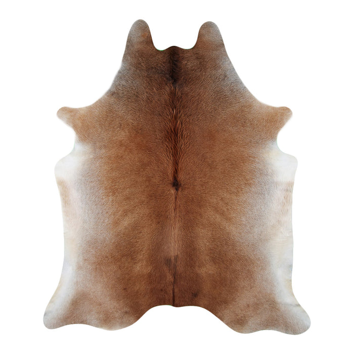 Hair-On Cowhide Rug Brown