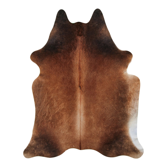 Hair-On Cowhide Rug Brown