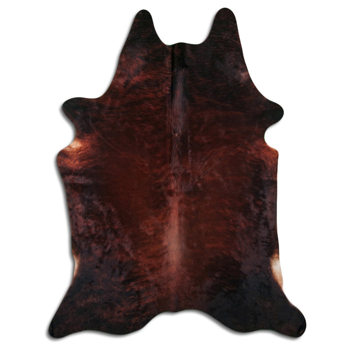 Hair-On Cowhide Rug Brown