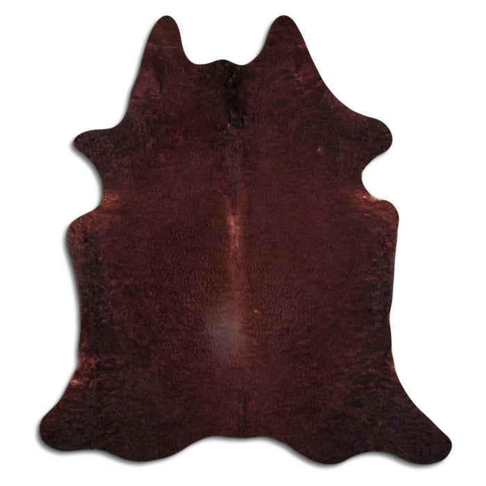 Hair-On Cowhide Rug Brown