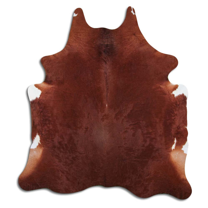 Hair-On Cowhide Rug Brown