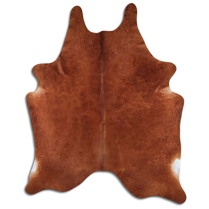 Hair-On Cowhide Rug Brown