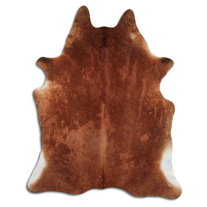 Hair-On Cowhide Rug Brown