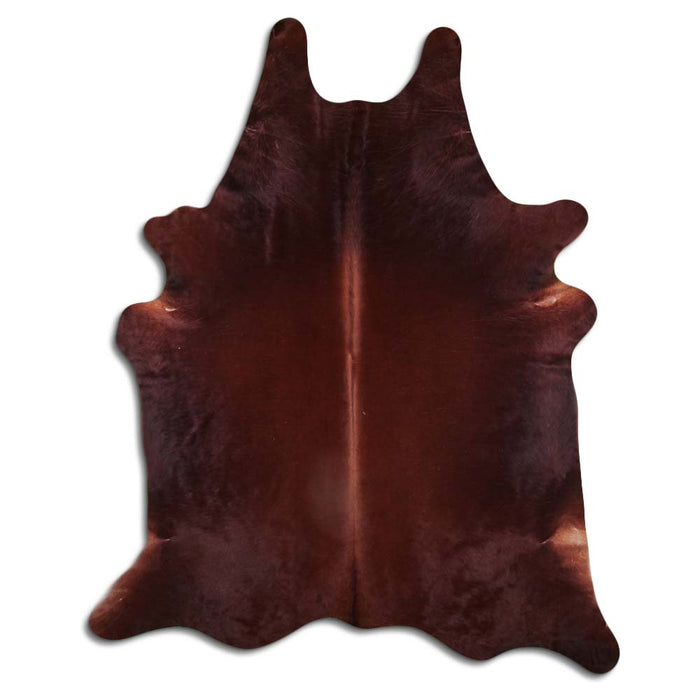 Hair-On Cowhide Rug Brown