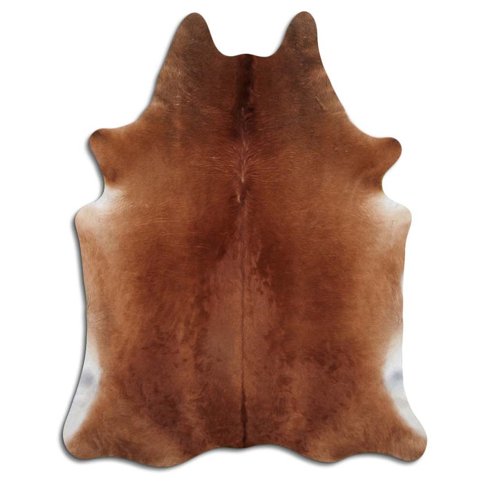 Hair-On Cowhide Rug Brown