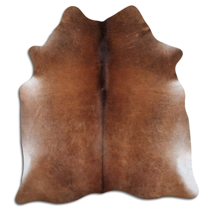 Hair-On Cowhide Rug Brown