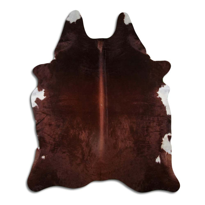 Hair-On Cowhide Rug Brown