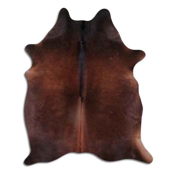 Hair-On Cowhide Rug Brown