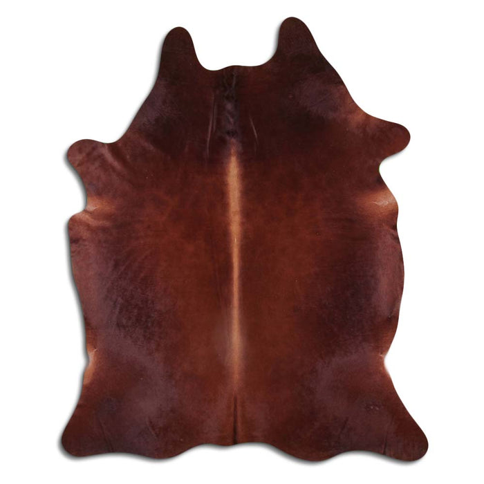 Hair-On Cowhide Rug Brown