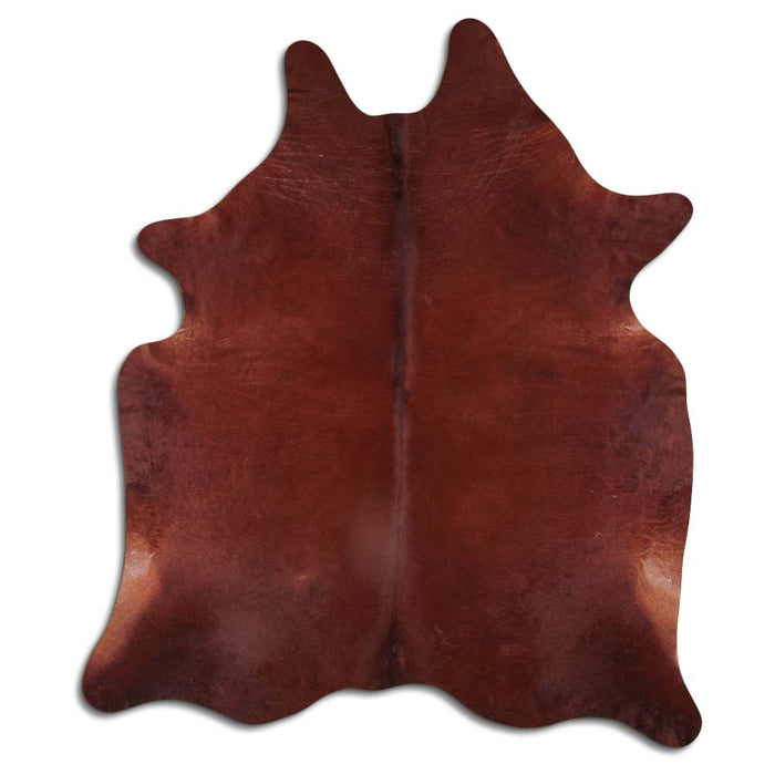 Hair-On Cowhide Rug Brown