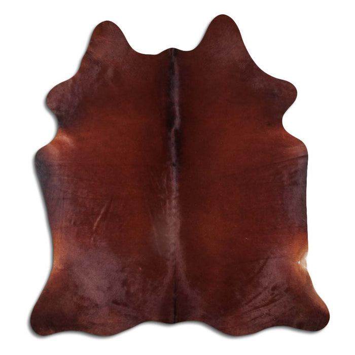 Hair-On Cowhide Rug Brown