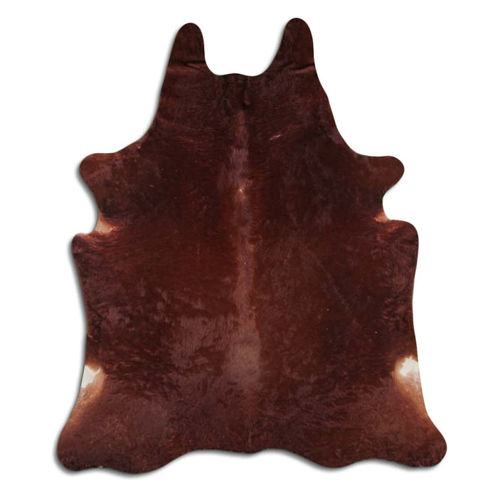 Hair-On Cowhide Rug Brown