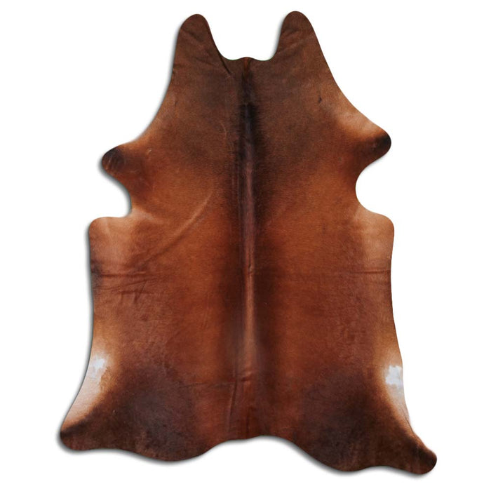 Hair-On Cowhide Rug Brown