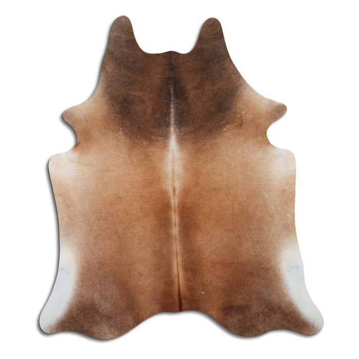 Hair-On Cowhide Rug Brown