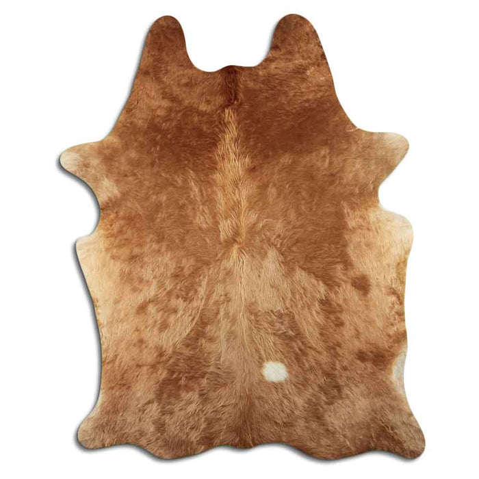 Hair-On Cowhide Rug Caramel