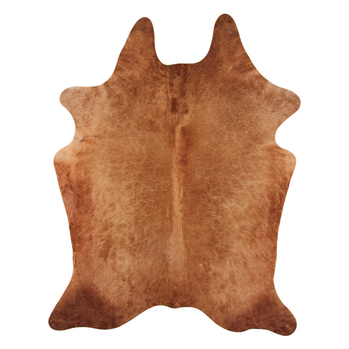 Hair-On Cowhide Rug Caramel