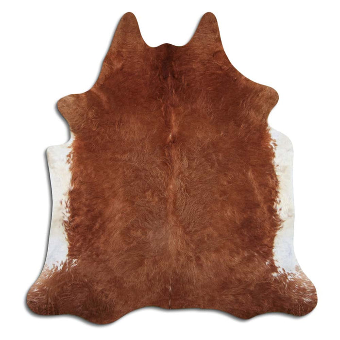 Tapis Peau De Vachette Poil Caramel