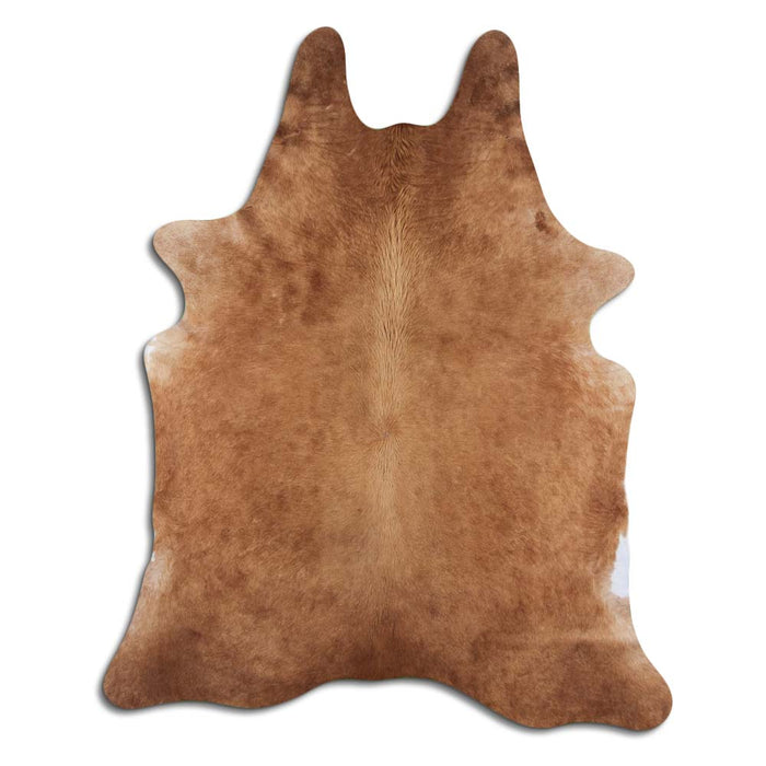 Tapis Peau De Vachette Poil Caramel