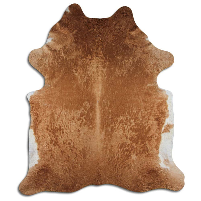 Hair-On Cowhide Rug Caramel