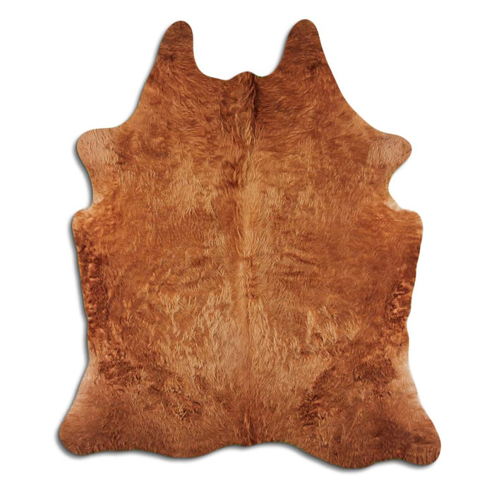 Hair-On Cowhide Rug Caramel