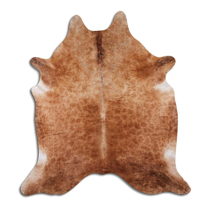 Hair-On Cowhide Rug Caramel