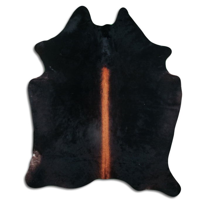 Hair-On Cowhide Rug Coffee