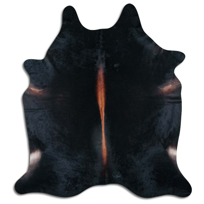 Hair-On Cowhide Rug Coffee